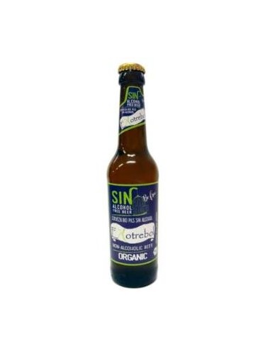 CERVEZA sin alcohol 330ml. BIO EKOTREBOL