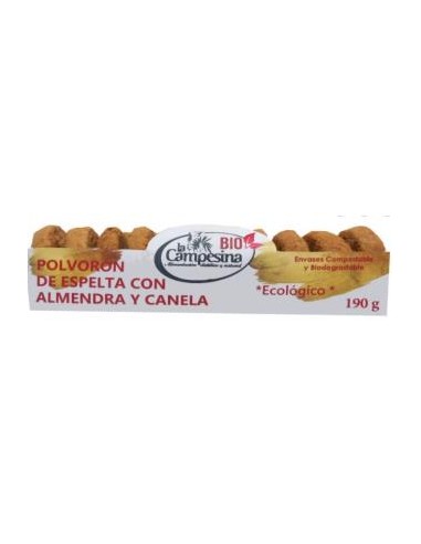 MANTECADOS ESPELTA almendra-coco 190g ECO VEGA** LA CAMPESINA