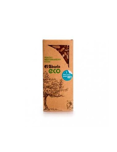 TURRON CHOCOLATE CON ALMENDRA 200gr ECO**** EL ABUELO