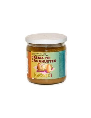 CREMA DE CACAHUETES 330gr. BIO MONKI