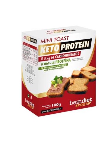 MINI TOAST tostadas 100gr. KETO PROTEIN