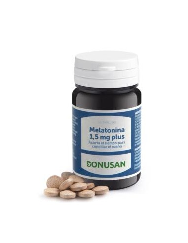 MELATONINA 1,5mg. plus 90comp. BONUSAN