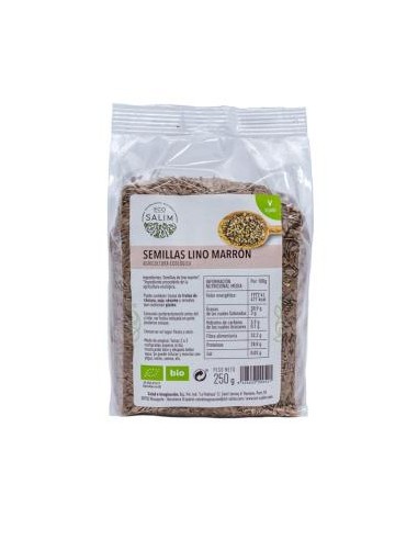 SEMILLAS DE LINO MARRON 250gr. ECO ECO SALIM