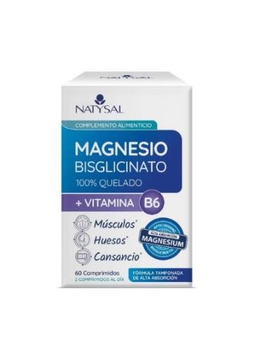 MAGNESIO + B6 60comp. NATYSAL