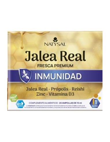 JALEA REAL INMUNIDAD premium 20amp. NATYSAL