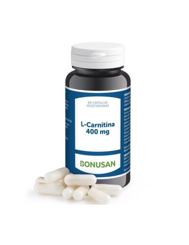 L-CARNITINA 400mg. 60vcap. BONUSAN