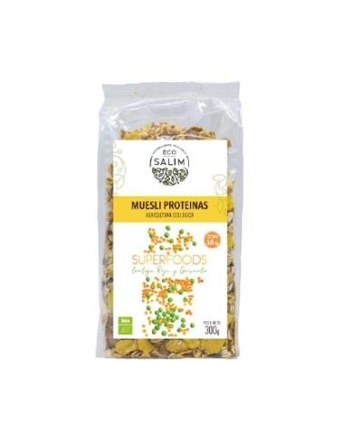 MUESLI PROTEINAS superfoods 300gr. BIO ECO SALIM