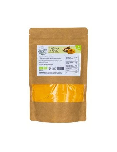 CURCUMA en polvo 200gr. BIO VEGAN ECO SALIM