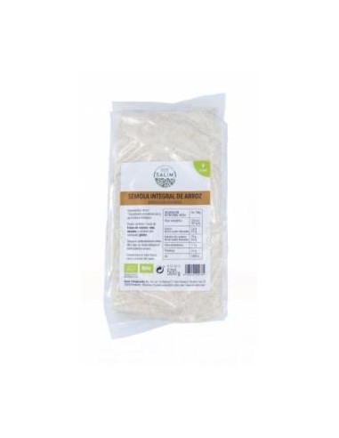 SEMOLA DE ARROZ integral 500gr. BIO VEGAN ECO SALIM