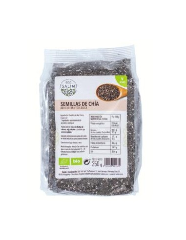 SEMILLAS DE CHIA 250gr. BIO VEGAN ECO SALIM