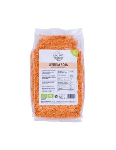 LENTEJAS ROJAS 500gr. BIO VEGAN ECO SALIM