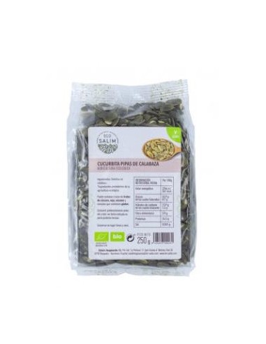 CUCURBITA pipas de calabaza 250gr. BIO VEGAN ECO SALIM