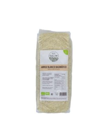 ARROZ BASMATICO blanco 1kg. BIO VEGAN ECO SALIM