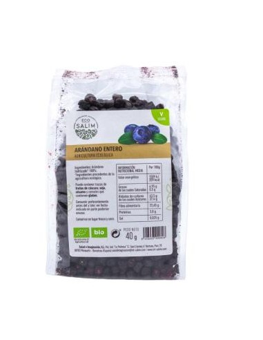 ARANDANO NEGRO entero 40gr. ECO ECO SALIM