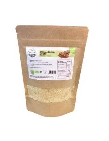 SEMILLAS DE LINO ORO molido 175gr. BIO VEGAN ECO SALIM