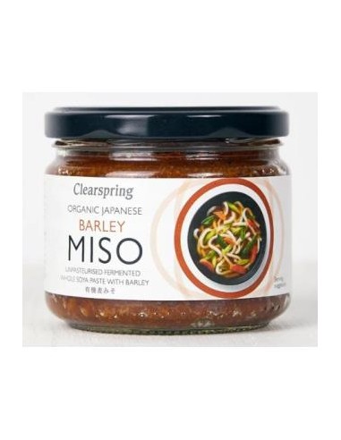 MUGI MISO no pasteurizado 300gr. CLEARSPRING