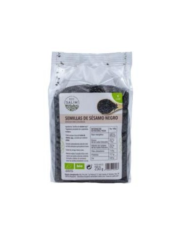 SESAMO NEGRO 250gr. BIO VEGAN ECO SALIM