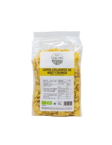 COPOS DE MAIZ QUINOA crujientes 250gr. BIO ECO SALIM