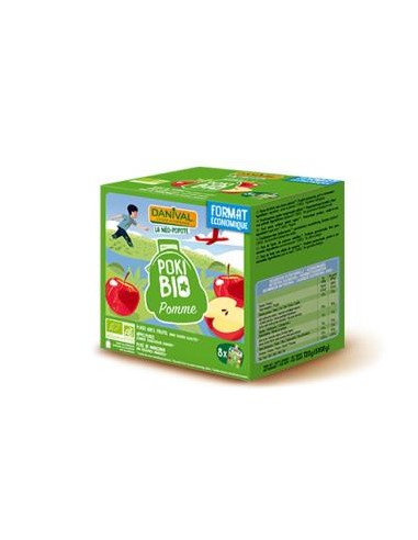 POKI DE MANZANA 8udsx90gr. BIO S/A DANIVAL