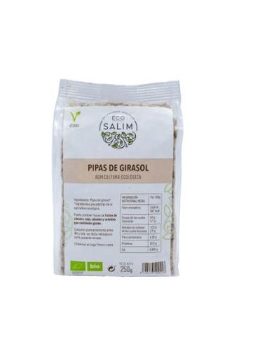 PIPAS DE GIRASOL 250gr. BIO VEGAN ECO SALIM