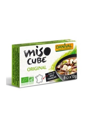 CALDO DE MISO cubitos 8udsx10gr. BIO DANIVAL