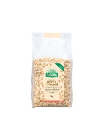 COPOS DE AVENA gruesos integrales 1kg. BIO BIOGRA