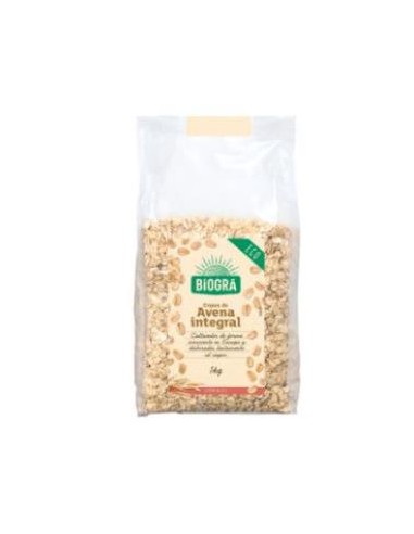 COPOS DE AVENA gruesos integrales 500gr. BIO BIOGRA