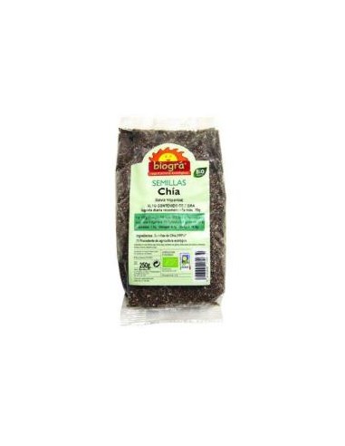 SEMILLAS DE CHIA 250gr. BIO VEGAN BIOGRA