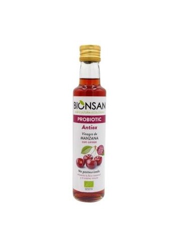 PROBIOTIC ANTIOX vinagre manzana con cereza 250ml. BIONSAN