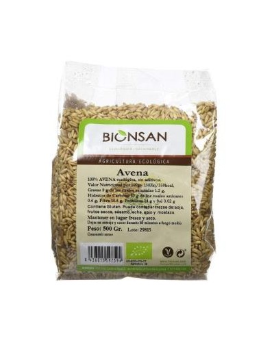 AVENA grano proximidad 500gr. ECO BIONSAN