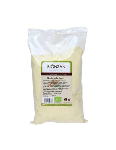 HARINA DE SOJA no tostada 500gr. BIO BIONSAN