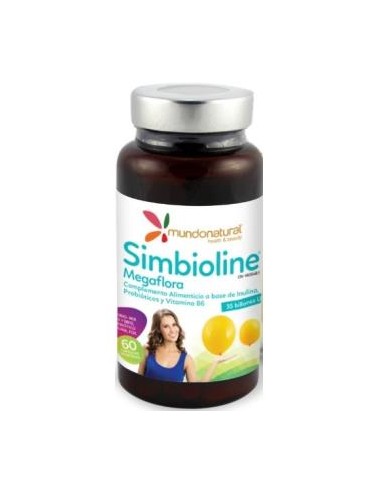 SIMBIOLINE megaflora (vientre plano) 60cap. MUNDONATURAL