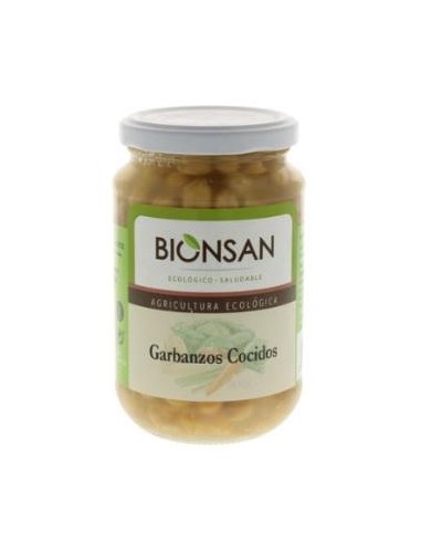 GARBANZOS PEDROSILLANOS cocidos 220gr. ECO BIONSAN