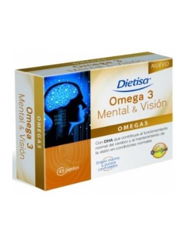 OMEGA 3 mental y vision 45perlas DIETISA (DIELISA)