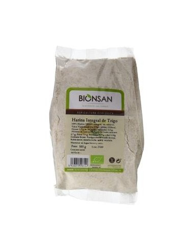 HARINA DE TRIGO integral 500gr. ECO BIONSAN