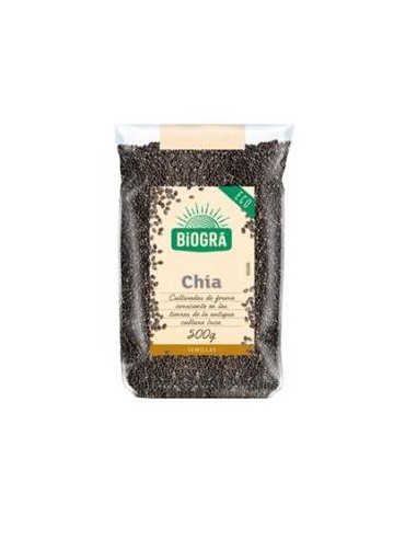 SEMILLAS DE CHIA 500gr. BIO VEGAN BIOGRA