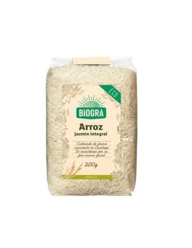 ARROZ JAZMIN integral 500gr. BIOGRA