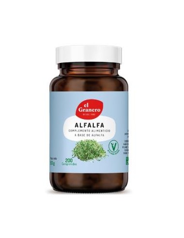 ALFALFA 400mg. 200comp. EL GRANERO