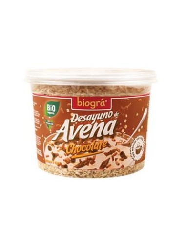 PORRIDGE desayuno avena y chocolate 220gr. BIO BIOGRA