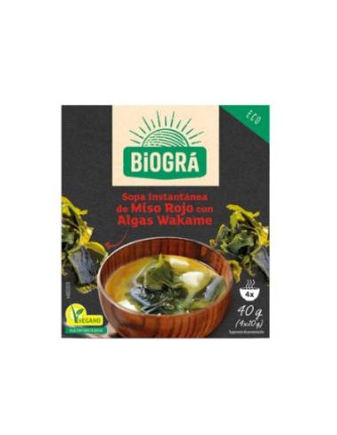 SOPA MISO con alga wakame 4sbrs. BIO BIOGRA