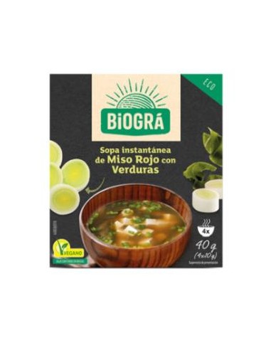 SOPA MISO con verduras 4sbrs. BIO BIOGRA