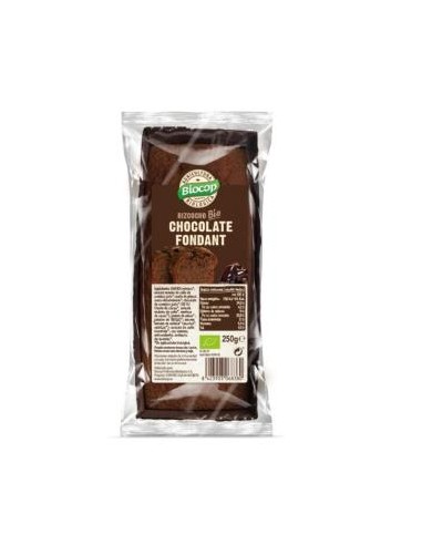 BIZCOCHO FONDANT chocolate 250gr. BIO BIOCOP