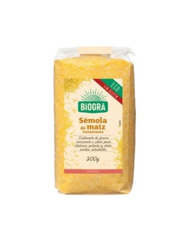 POLENTA semola de maiz 500gr. BIO BIOGRA