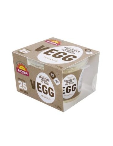 VEGG sustitutivo del huevo 250gr. BIO BIOGRA