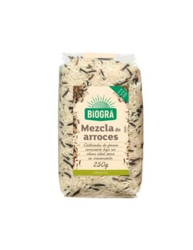 MEZCLA DE ARROCES SALVAJES 250gr. BIO BIOGRA