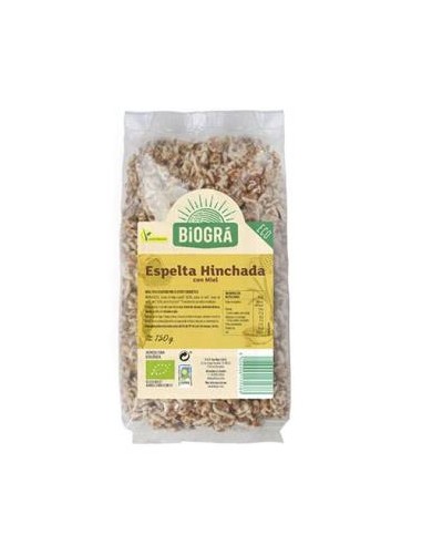 ESPELTA HINCHADA con miel 150gr. BIO BIOGRA