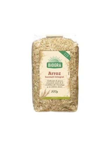 ARROZ BASMATI integral 500gr. BIO BIOGRA