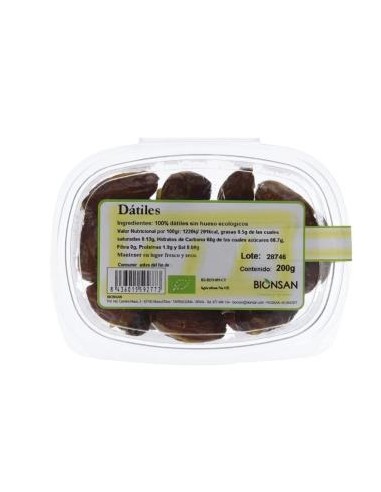 DATILES sin hueso 200gr. ECO BIONSAN