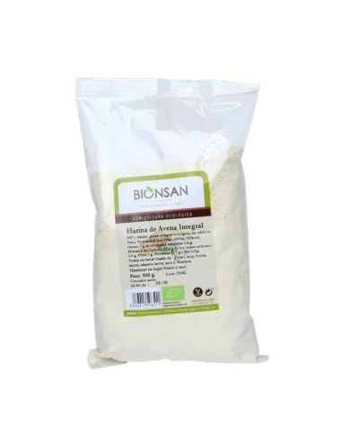 HARINA DE AVENA integral 500gr. ECO BIONSAN