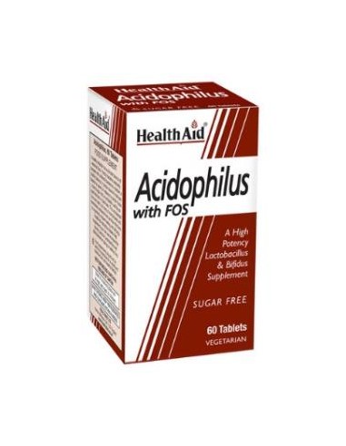 ACIDOPHILUS Mega potency with FOS 60comp. HEALTH AID